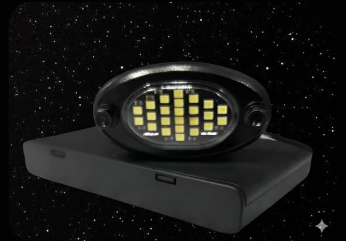 V1 Battery Powered Rock Light +Optional Switch