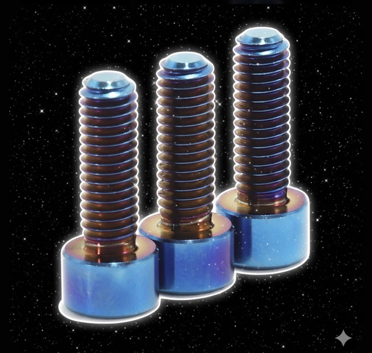 Talaria XXX and Sting Triple Tree Titanium bolts