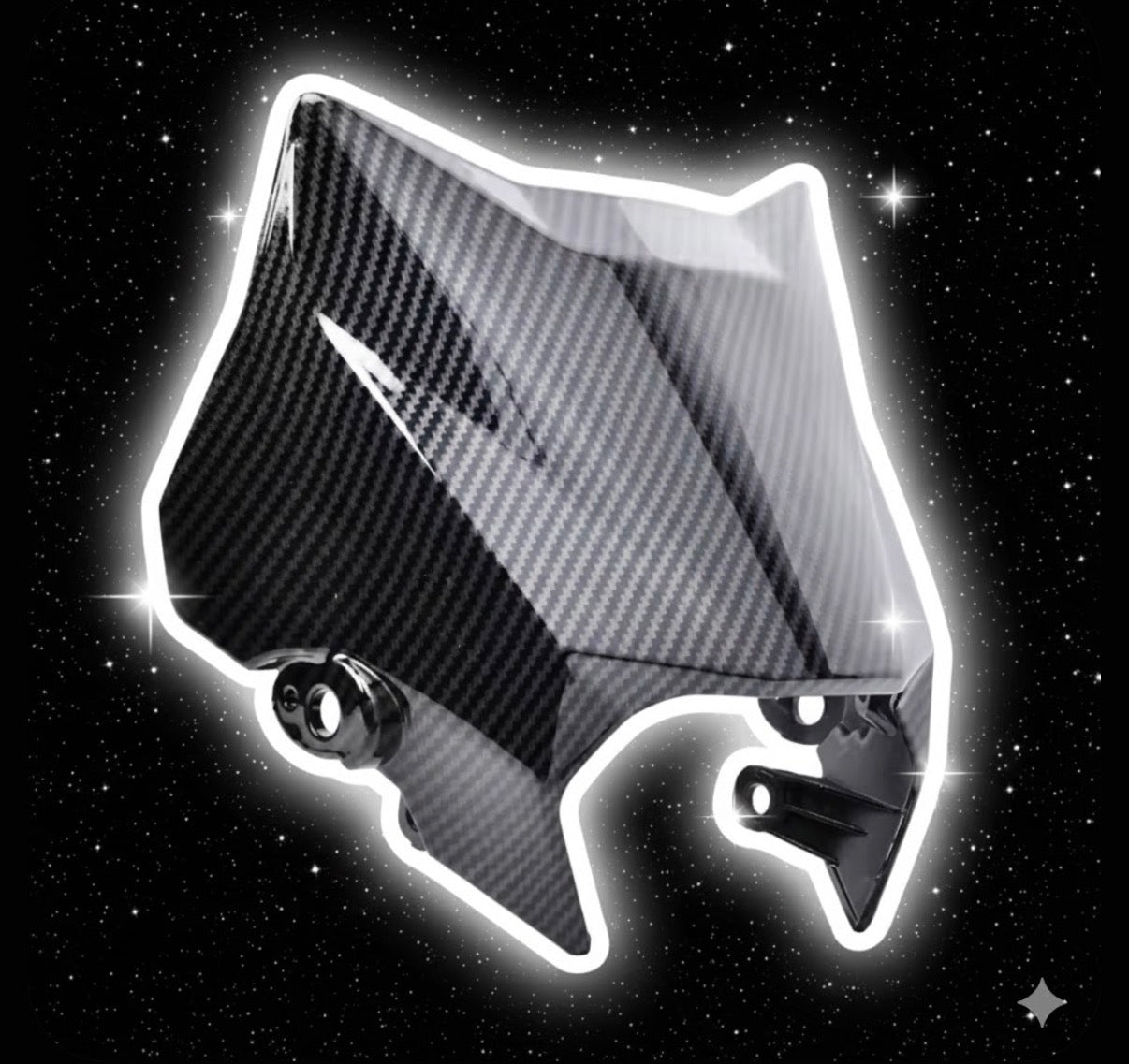 Ultra Bee Carbon Fiber Style Head Light Cover