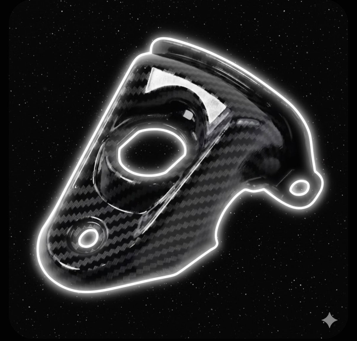 Ultra Bee Carbon Fiber Style Ignition Cover